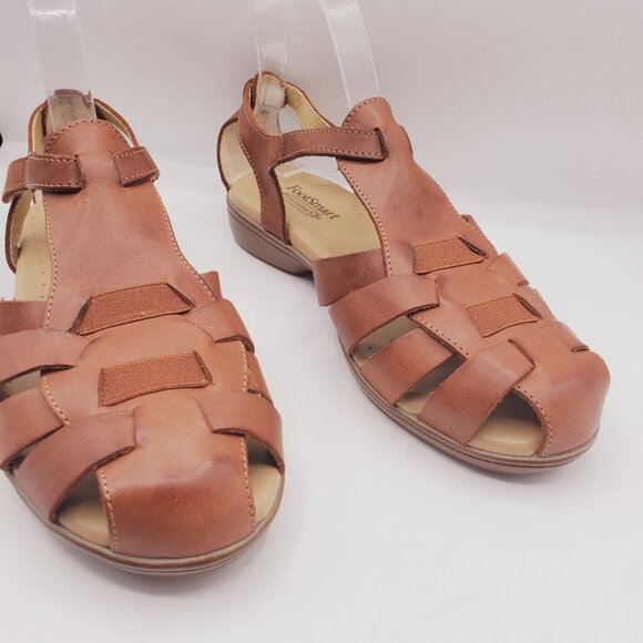 FOOTSMART TEJIDAS TEVLIN LEATHER HURRICANE SANDALS - Picture 3 of 9